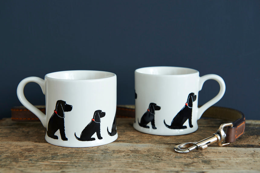 Sweet William Ceramic Mug, Cocker Spaniel (Black)