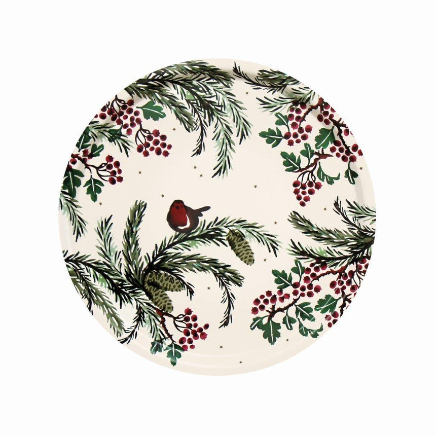 Emma Bridgewater Round Birch Tray, Spruce