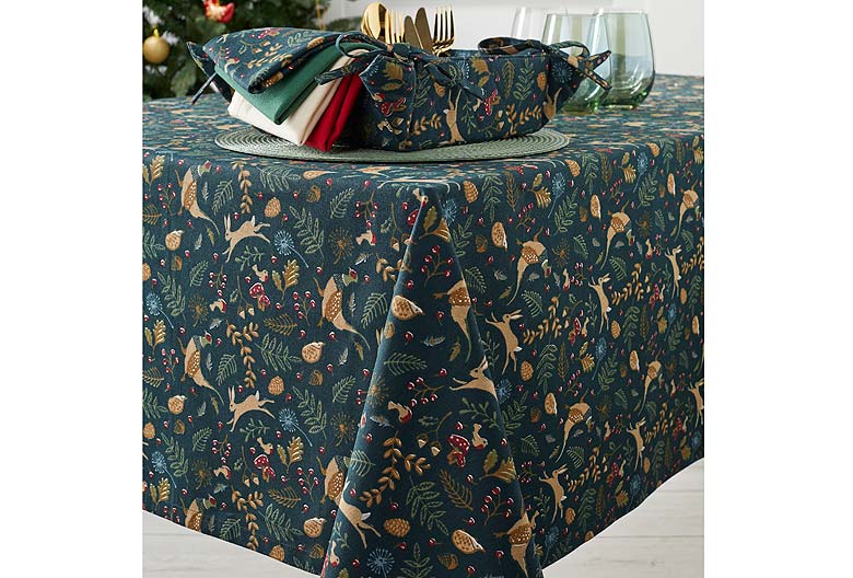 Walton & Co Enchanted Forest Tablecloth