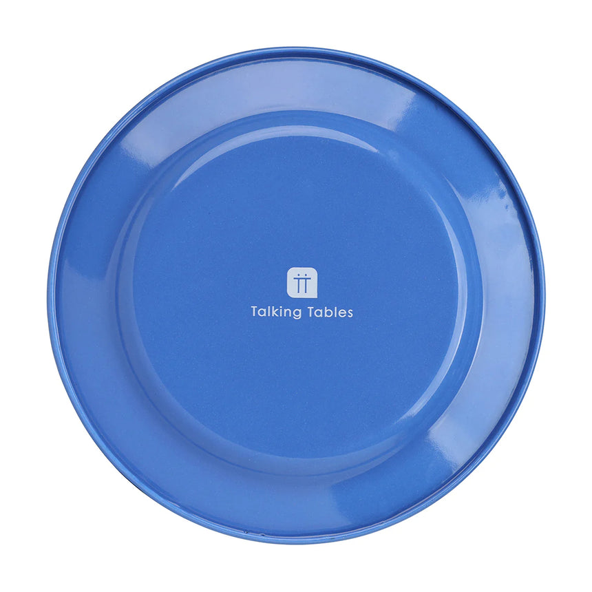 Talking Tables Bon Appetit Lemon Enamel Side Plate, (20CM)