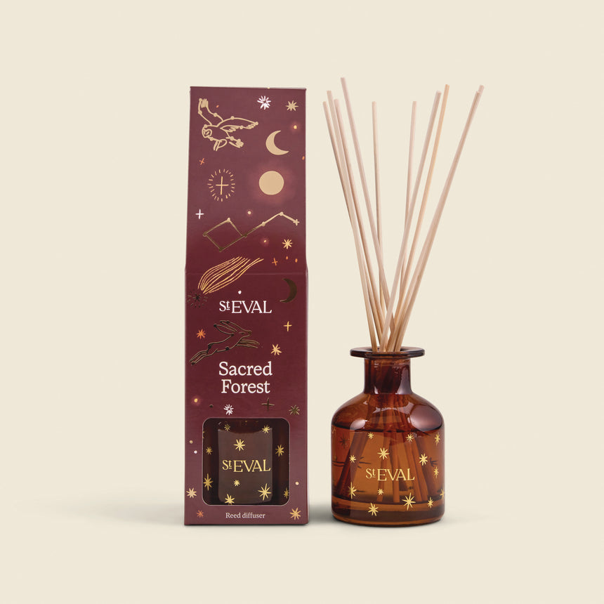 St Eval Mini Reed Diffuser, Sacred Forest