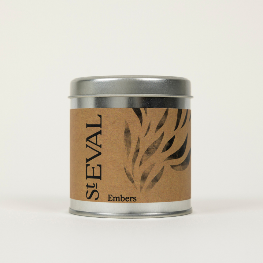 St Eval Embers Scented Tin Candle