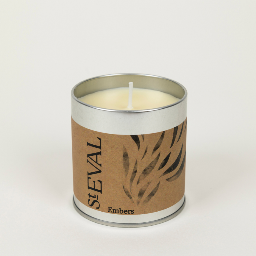 St Eval Embers Scented Tin Candle