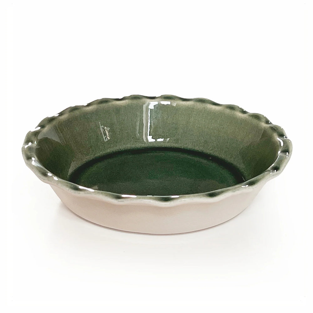 Emile Henry Limited Edition Pie Dish, Green