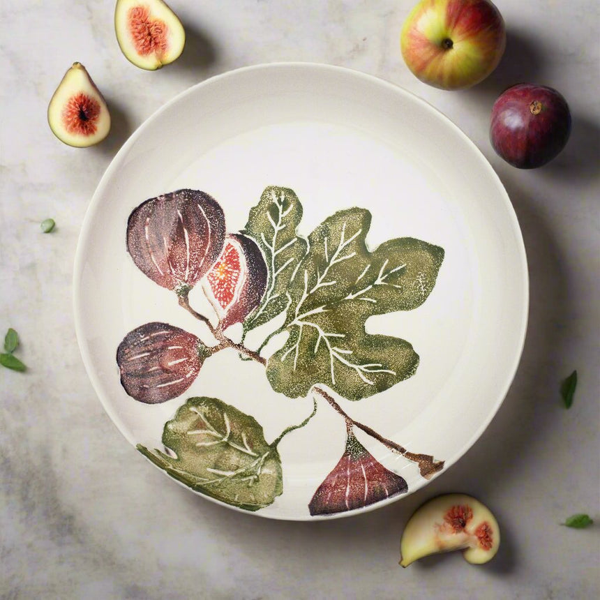 Bliss Home Fig Round Shallow Serving Dish