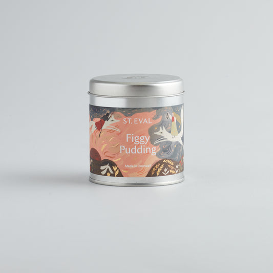 St Eval Figgy Pudding Scented Tin Candle