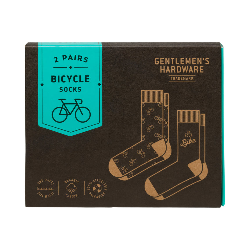 Gentlemens Hardware Bike Socks Gift Set (Set Of 2)