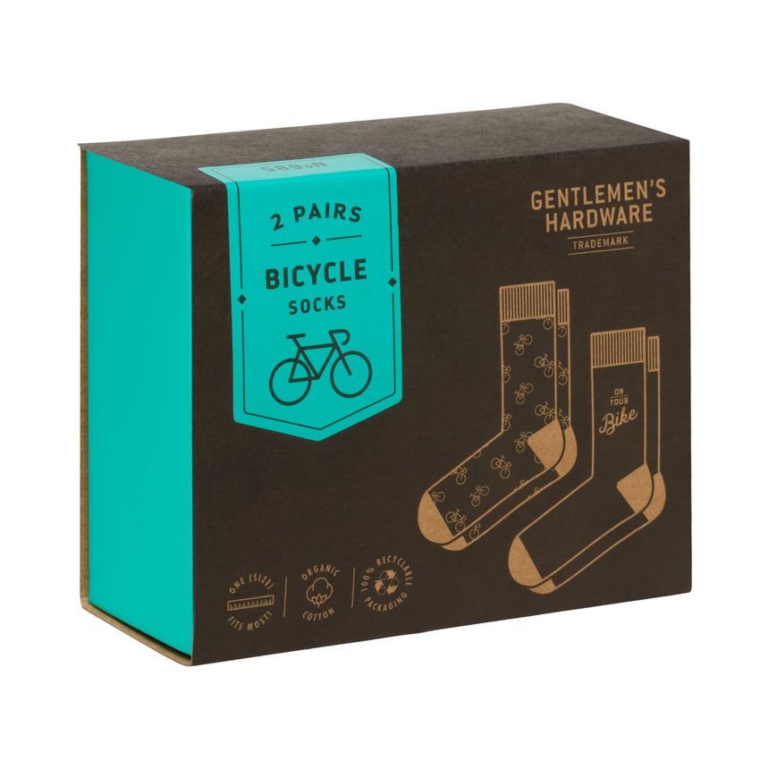 Gentlemens Hardware Bike Socks Gift Set (Set Of 2)