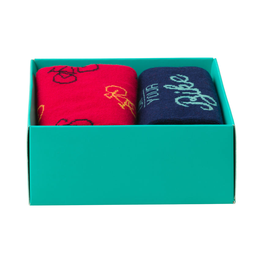 Gentlemens Hardware Bike Socks Gift Set (Set Of 2)