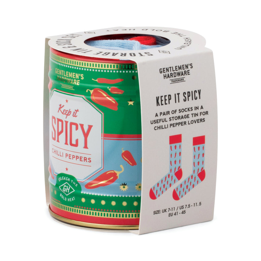 Gentlemens Hardware Socks In A Can, Chillies
