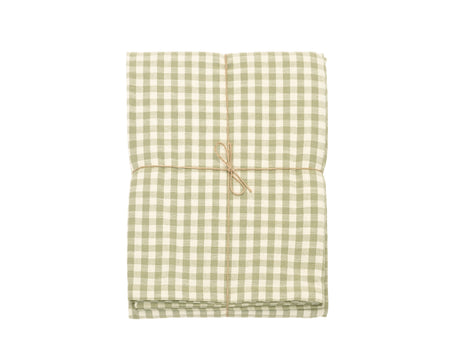  green checkered tablecloth, 