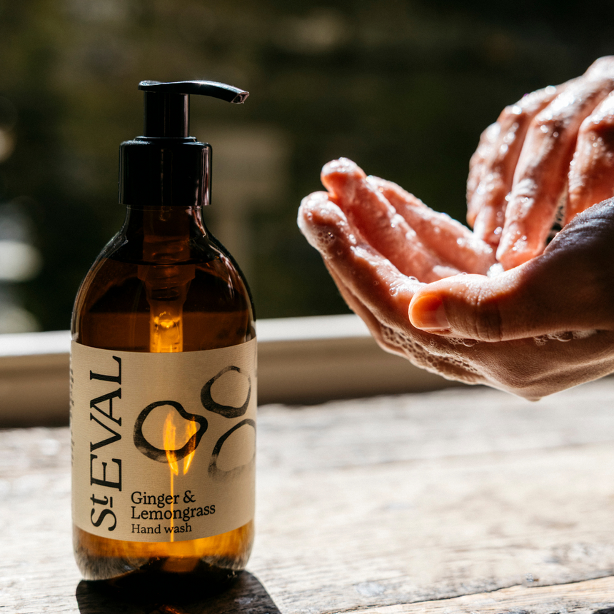 St Eval Hand Wash, Ginger & Lemongrass