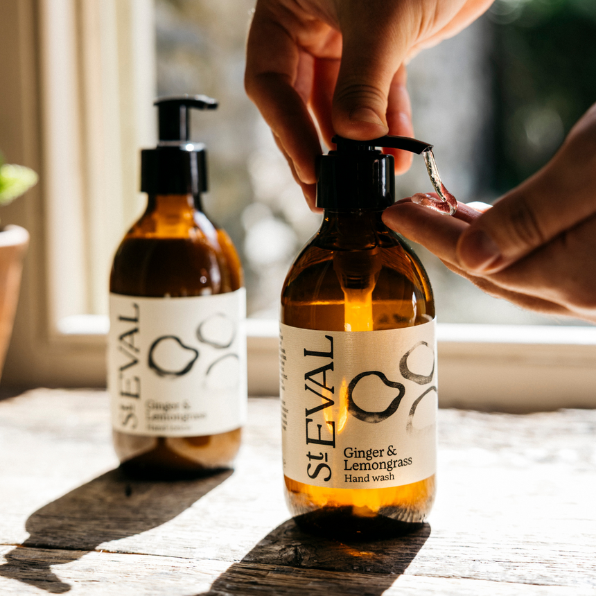 St Eval Hand Wash, Ginger & Lemongrass
