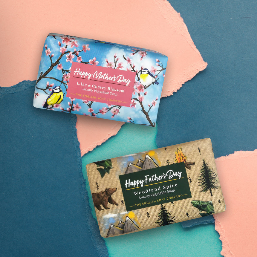 The English Soap Company Occasions, Lilac & Cherry Blossom Soap