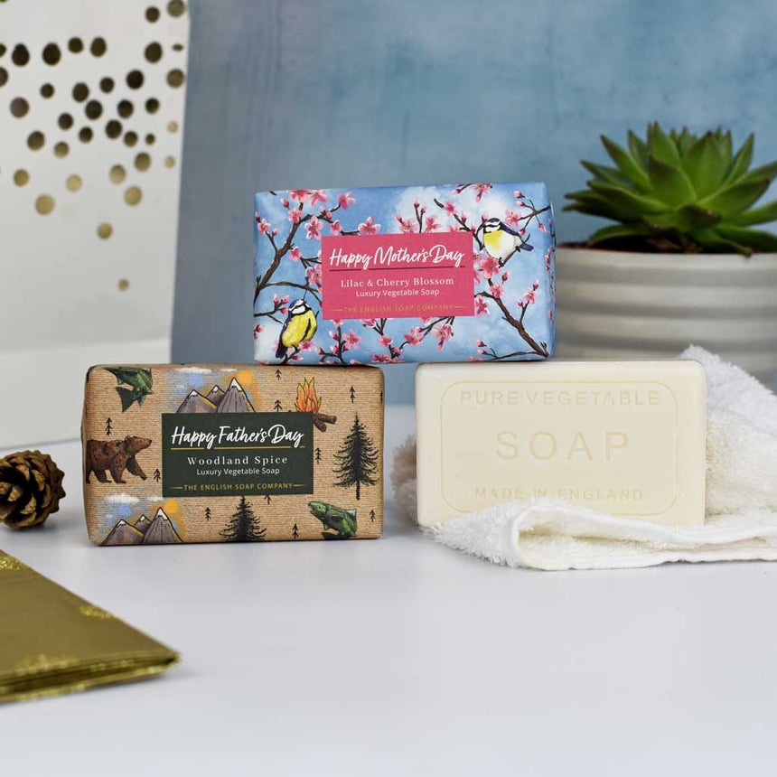 The English Soap Company Occasions, Lilac & Cherry Blossom Soap