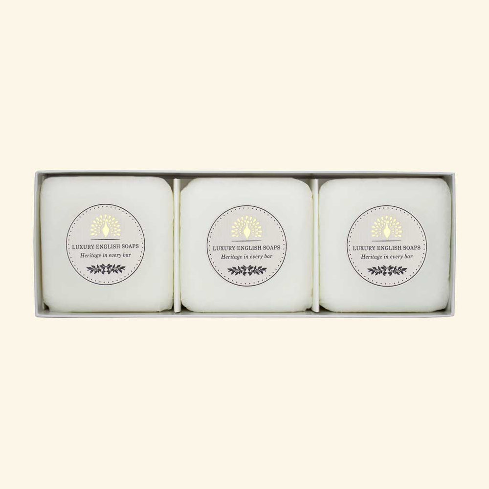 The English Soap Company Heritage Collection, Lemon & Mandarin ( Triple Soap Gift Box )