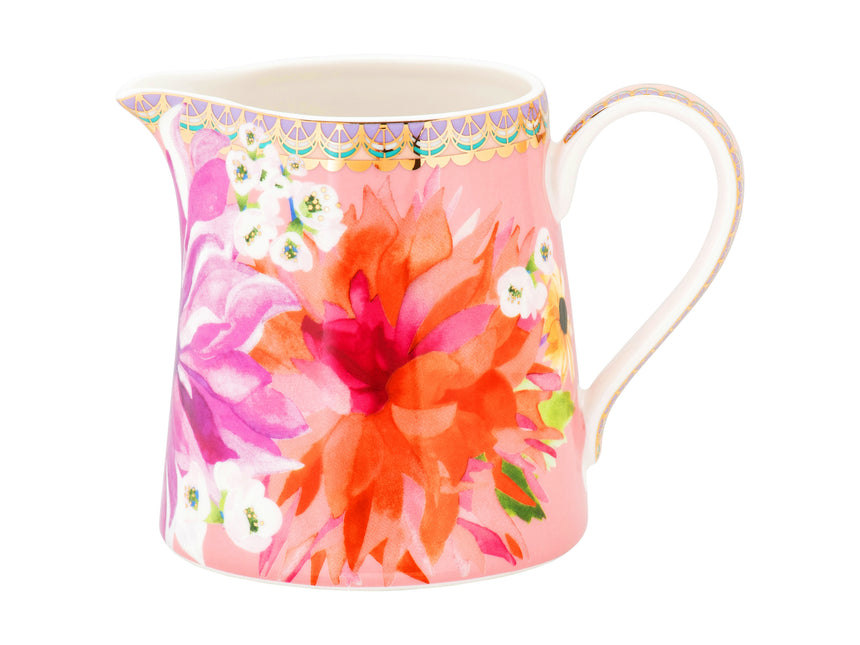 Maxwell & Williams Teas & C’S Dahlia Daze Creamer Jug, Pink