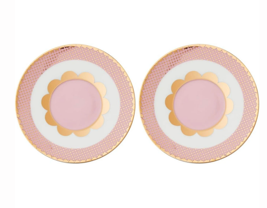 Maxwell & Williams Teas & C's Regency Espresso Cup & Saucer Set, Pink