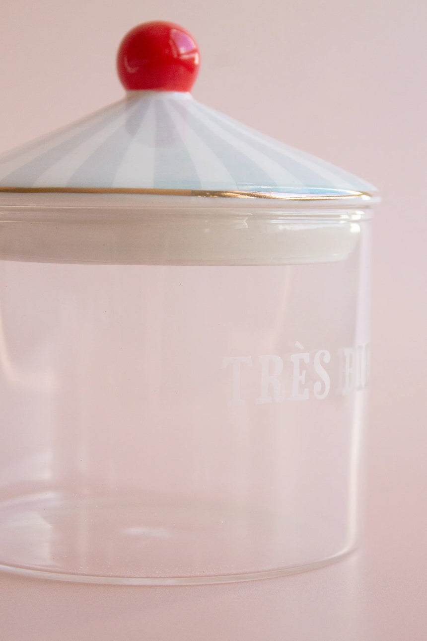 Yvonne Ellen Small Glass Storage Jar, Tres Bien