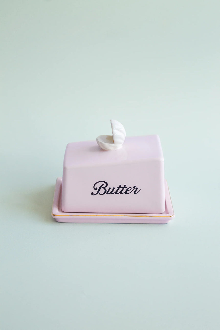 Yvonne Ellen Shell Butter Dish