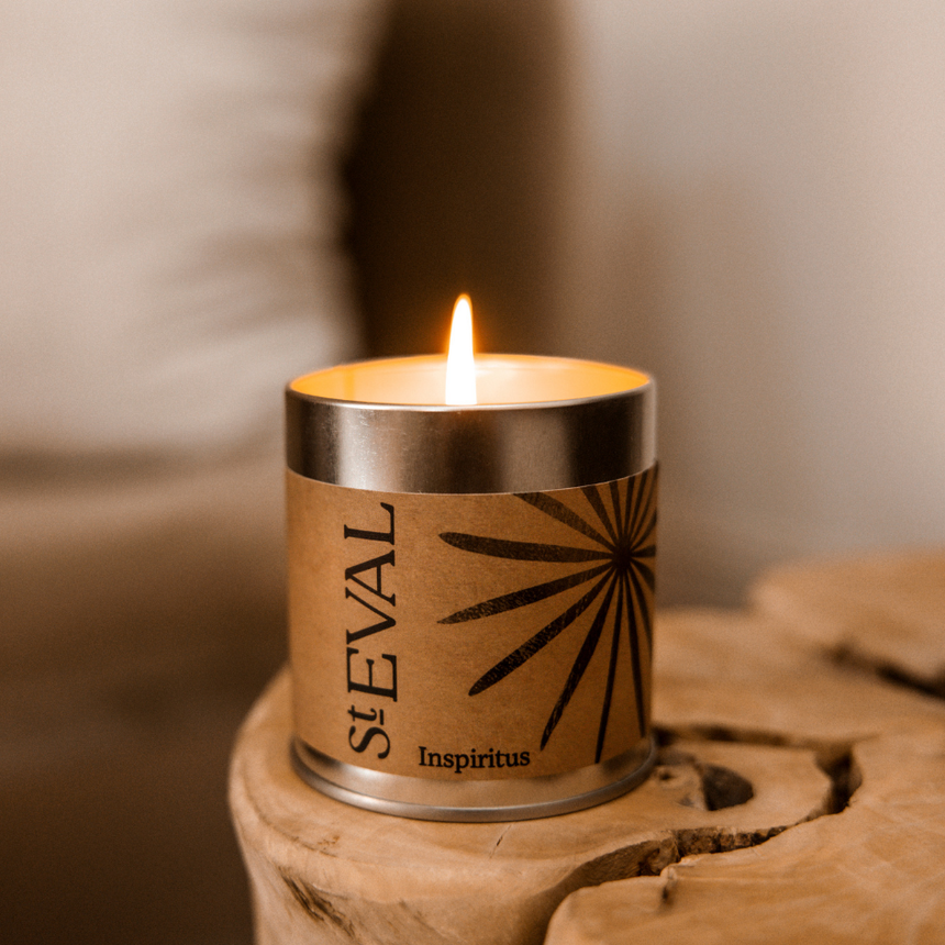 St Eval Inspiritus Scented Tin Candle