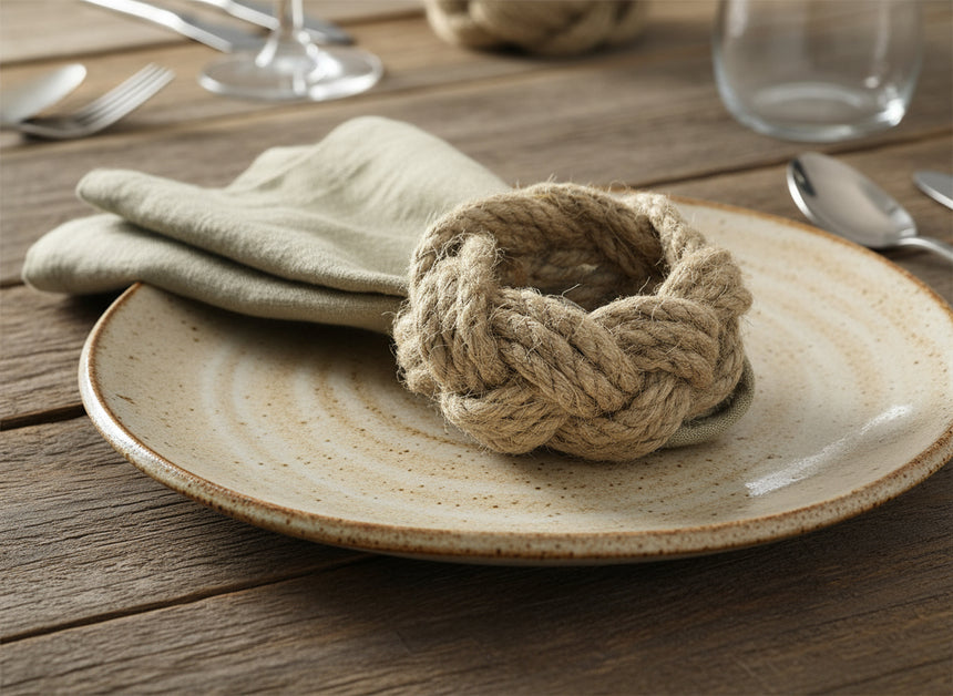 jute napkin ring 