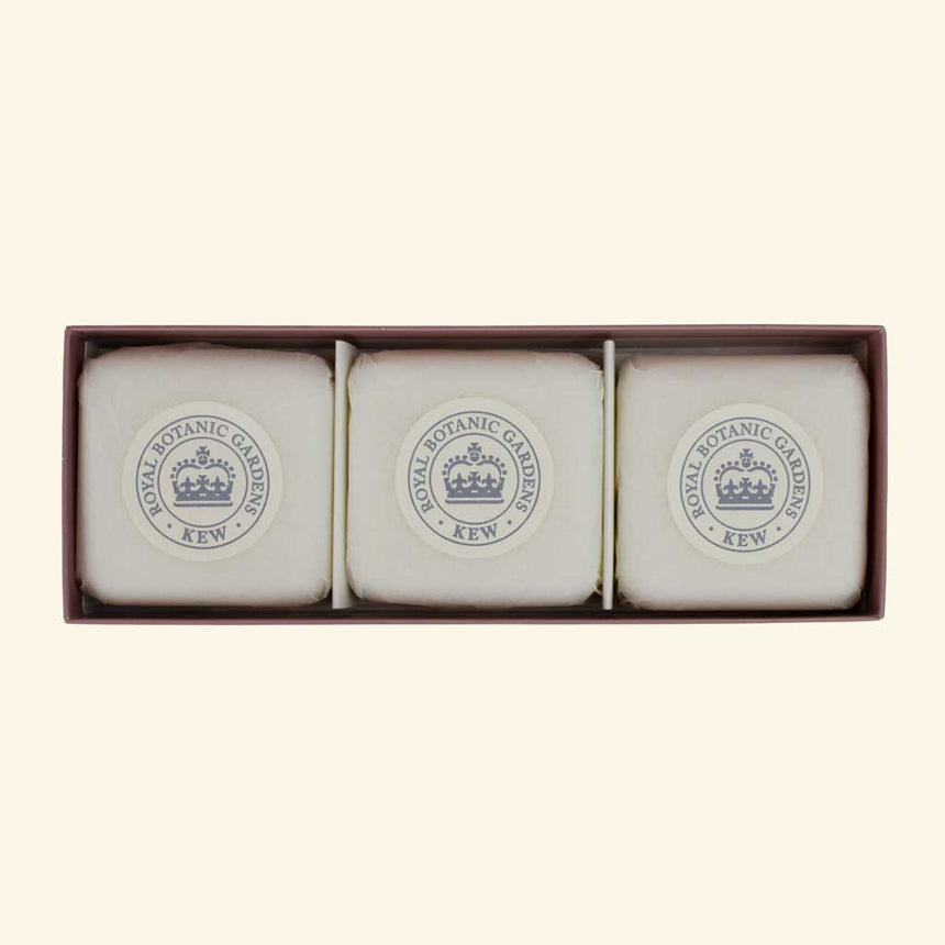 The English Soap Company Kew Gardens, Magnolia & Pear Triple Soap Gift Box
