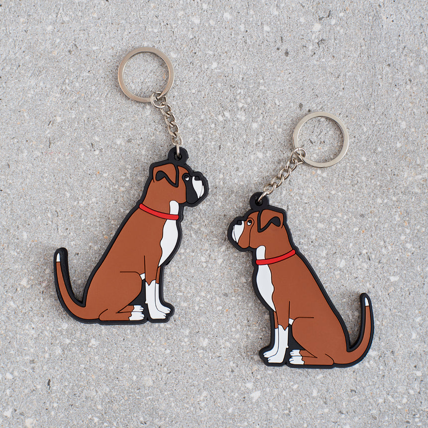 Sweet William Boxer Keyring