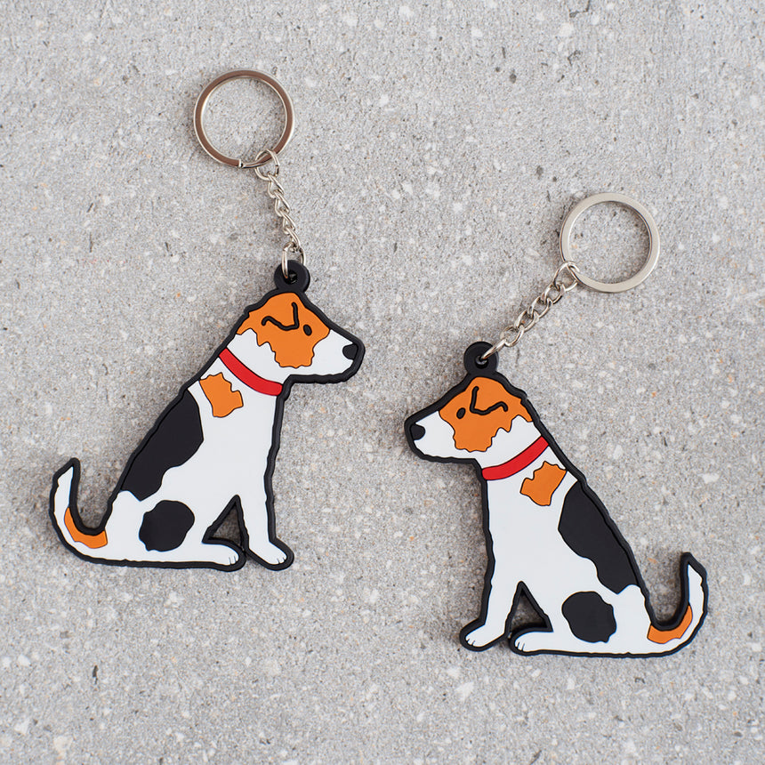 Sweet William Jack Russell Keyring