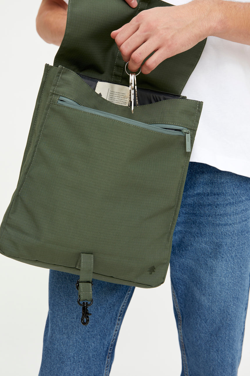Lefrik Handy Mini Vandra Ripstop Backpack, Pine