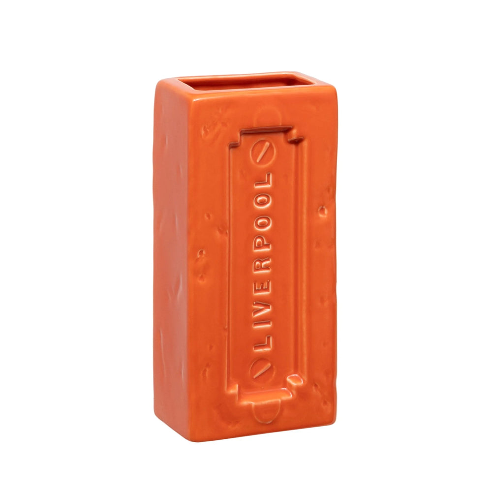 Liverpool Brick Vase, Orange