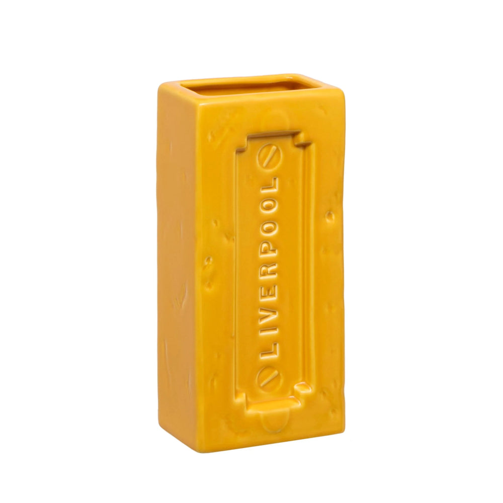 Liverpool Brick Vase, Yellow