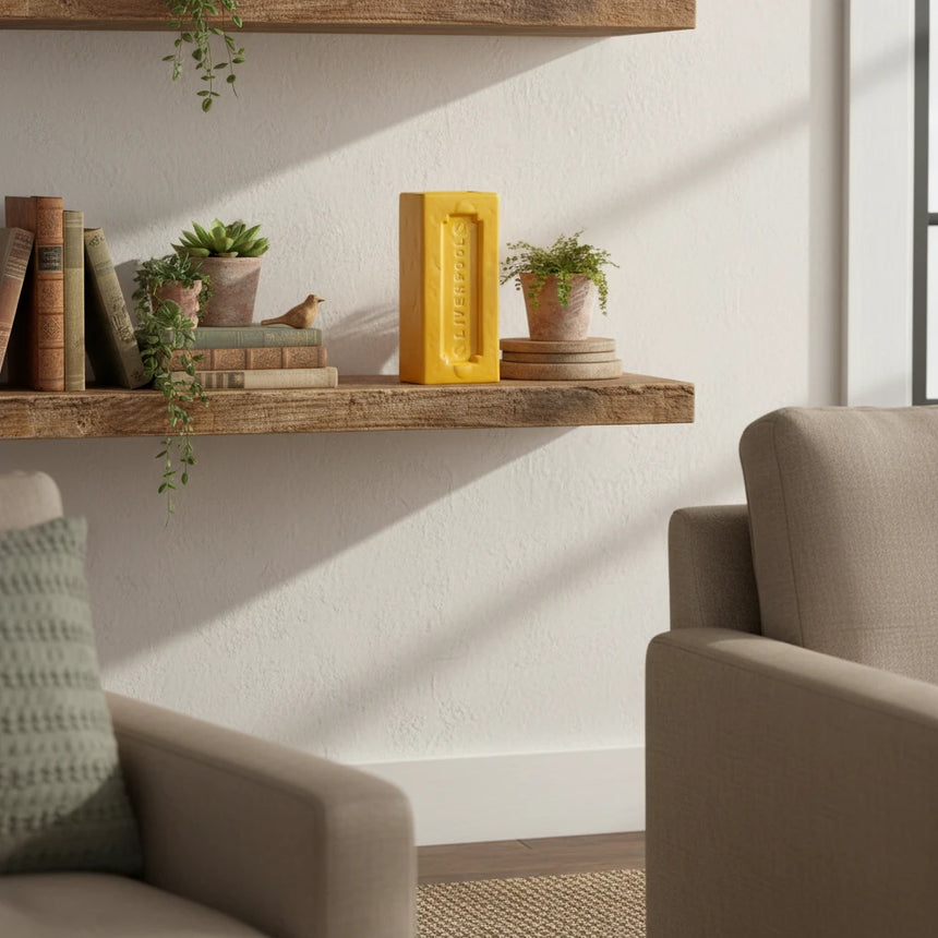 Liverpool Brick Vase, Yellow