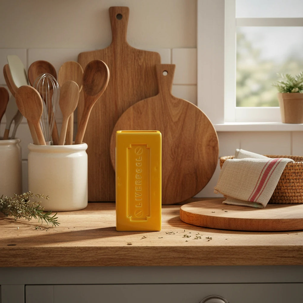 Liverpool Brick Vase, Yellow