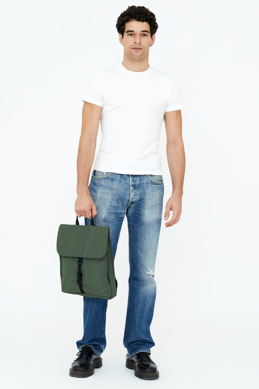 Lefrik Handy Mini Vandra Ripstop Backpack, Pine