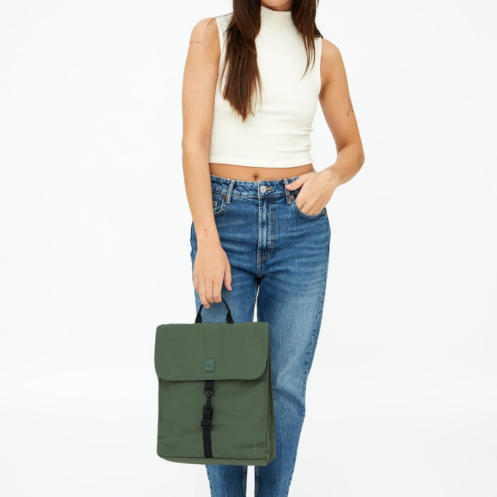 Lefrik Handy Mini Vandra Ripstop Backpack, Pine