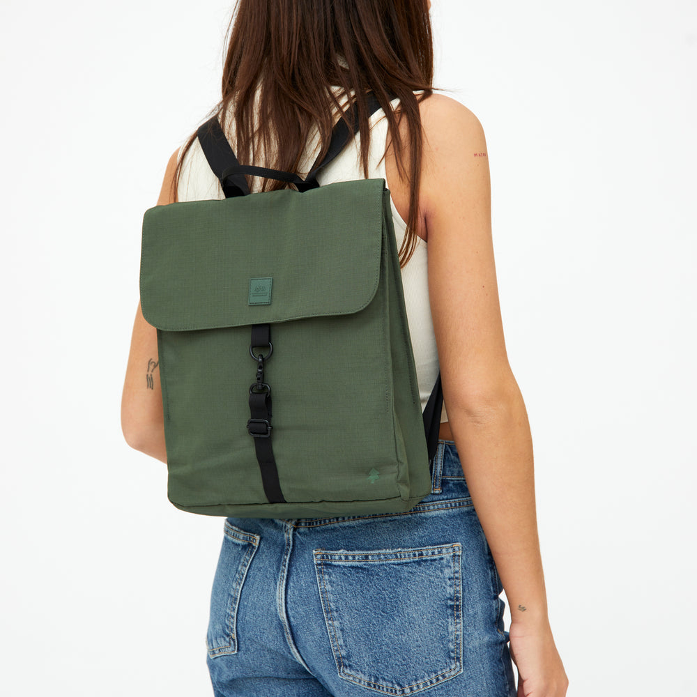 Lefrik Handy Mini Vandra Ripstop Backpack, Pine