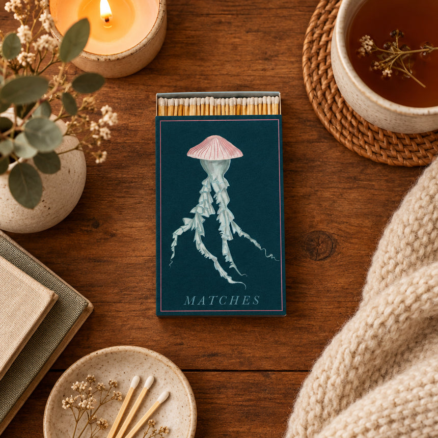 Paddywax  Large Luxury Matches,  Jellyfish