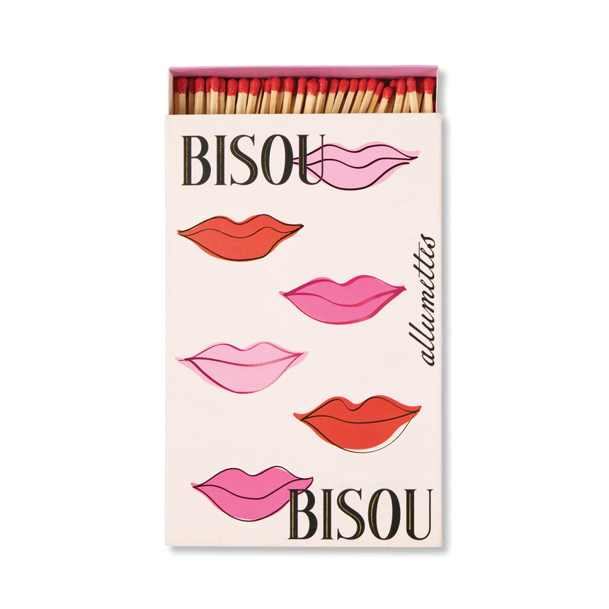 Paddywax Large Luxury Matches, Bisou Bisou
