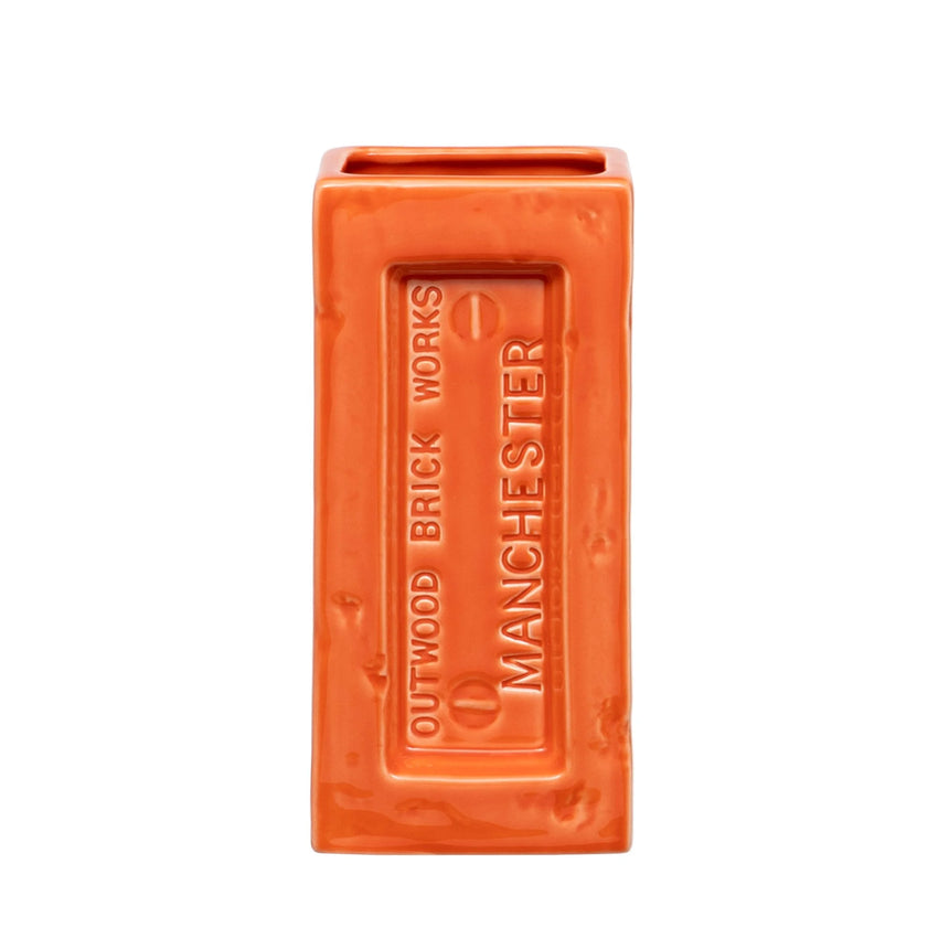 Manchester Brick Vase, Orange