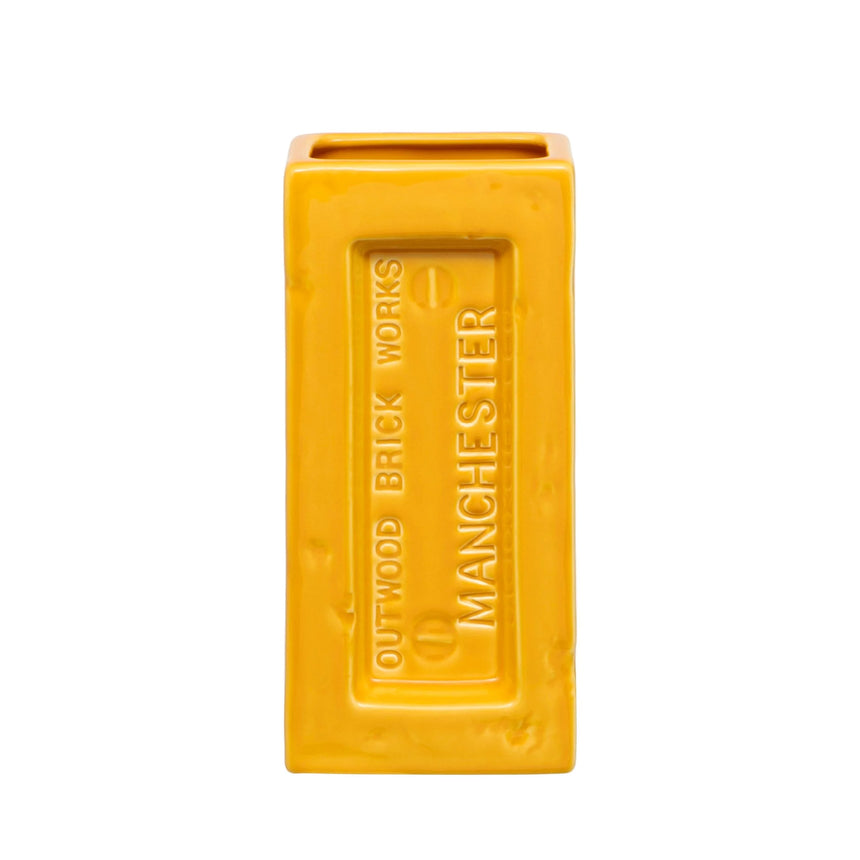 Manchester Brick Vase, Yellow