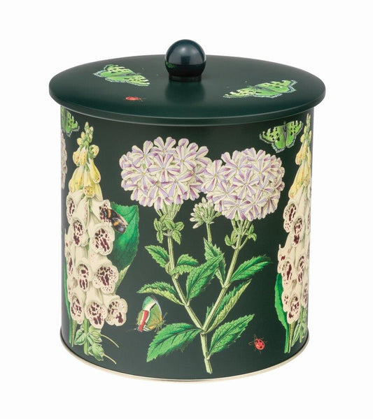 Madame Treacle Midnight Botanical Biscuit Barrel