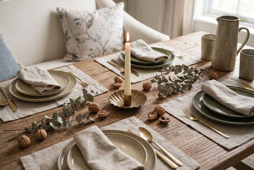 Morgan Wright Scalloped Metal Candle Holder