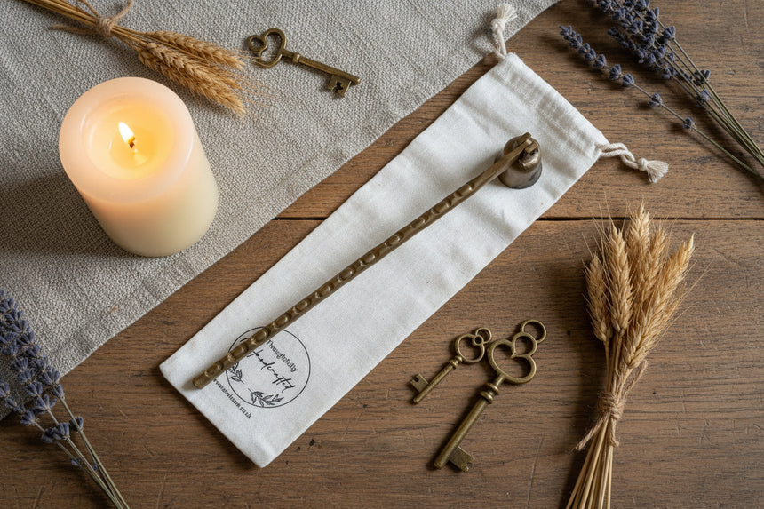 Morgan Wright Forged Brass Candle Snuffer