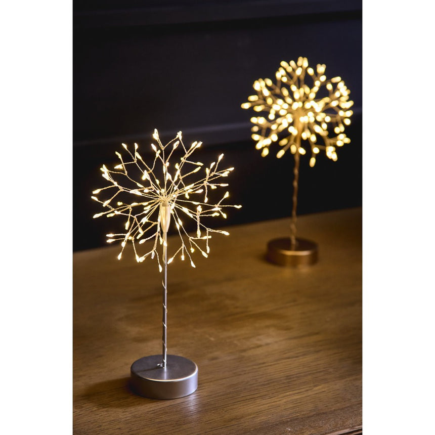 Dandelion Mini Table LED Fairy Light, Gold