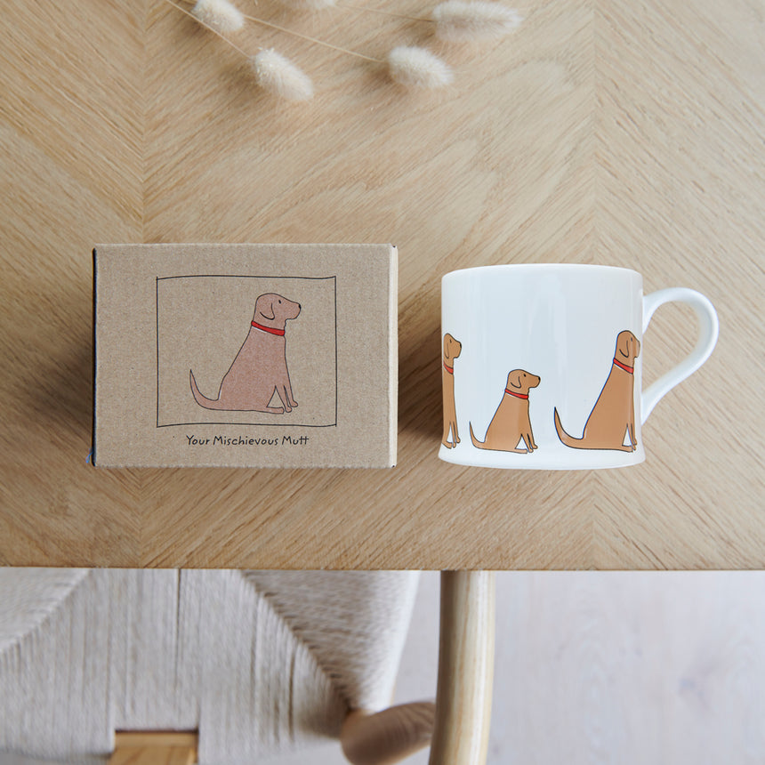 Sweet William Ceramic Mug, Fox Red Labrador