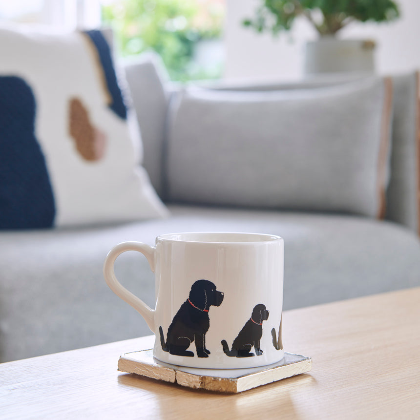 Sweet William Ceramic Mug, Cockapoo (Black)