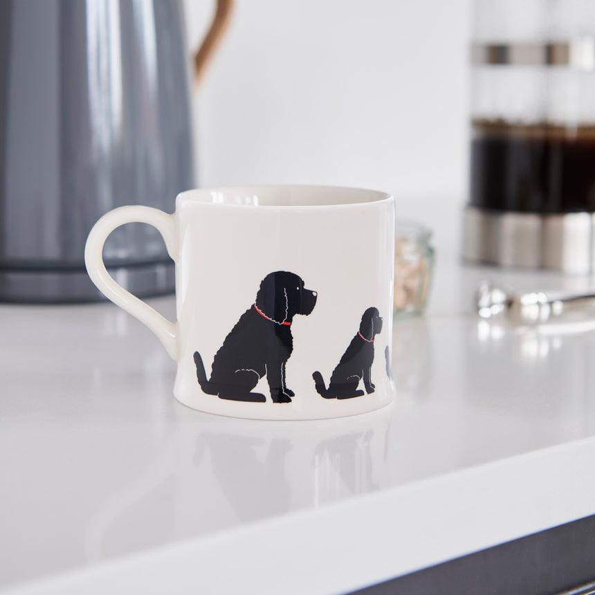 Sweet William Ceramic Mug, Cockapoo (Black)