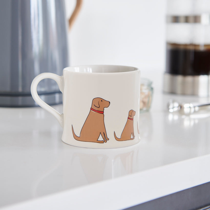 Sweet William Ceramic Mug, Fox Red Labrador