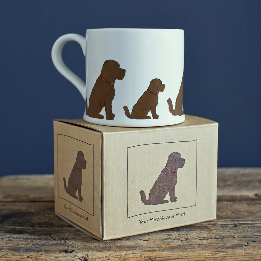 Sweet William Ceramic Mug, Cockapoo ( Brown )